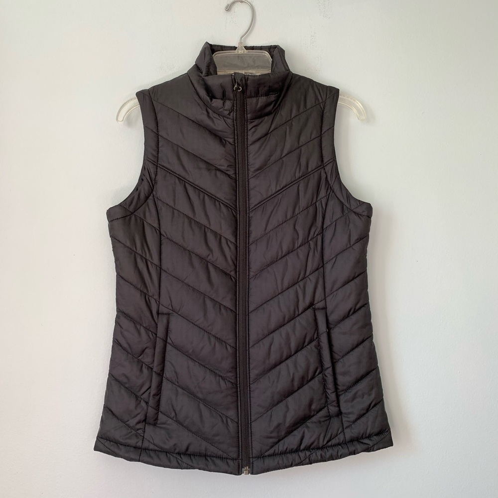 Columbia Black Omni-Heat Puffer Vest